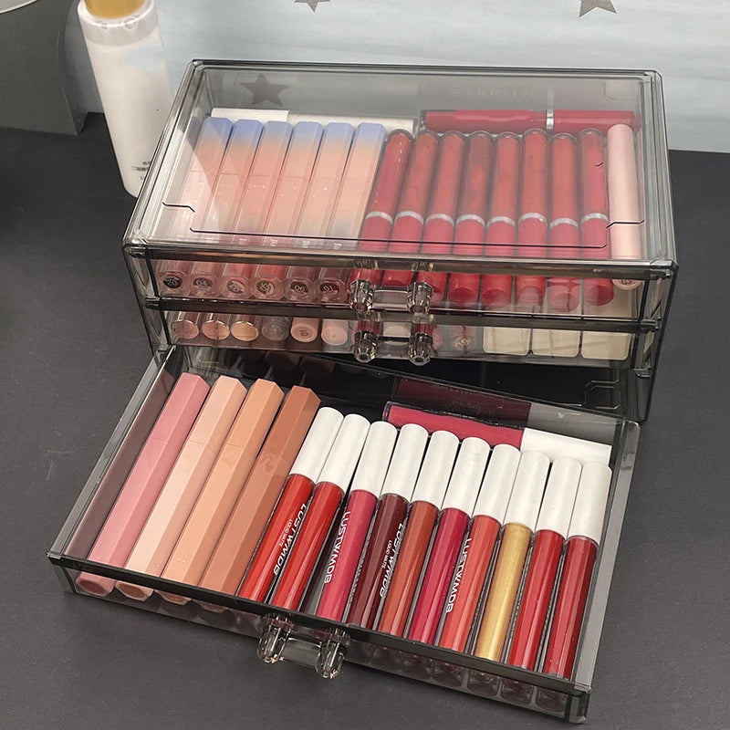 4-Drawer Acrylic Makeup Organizer