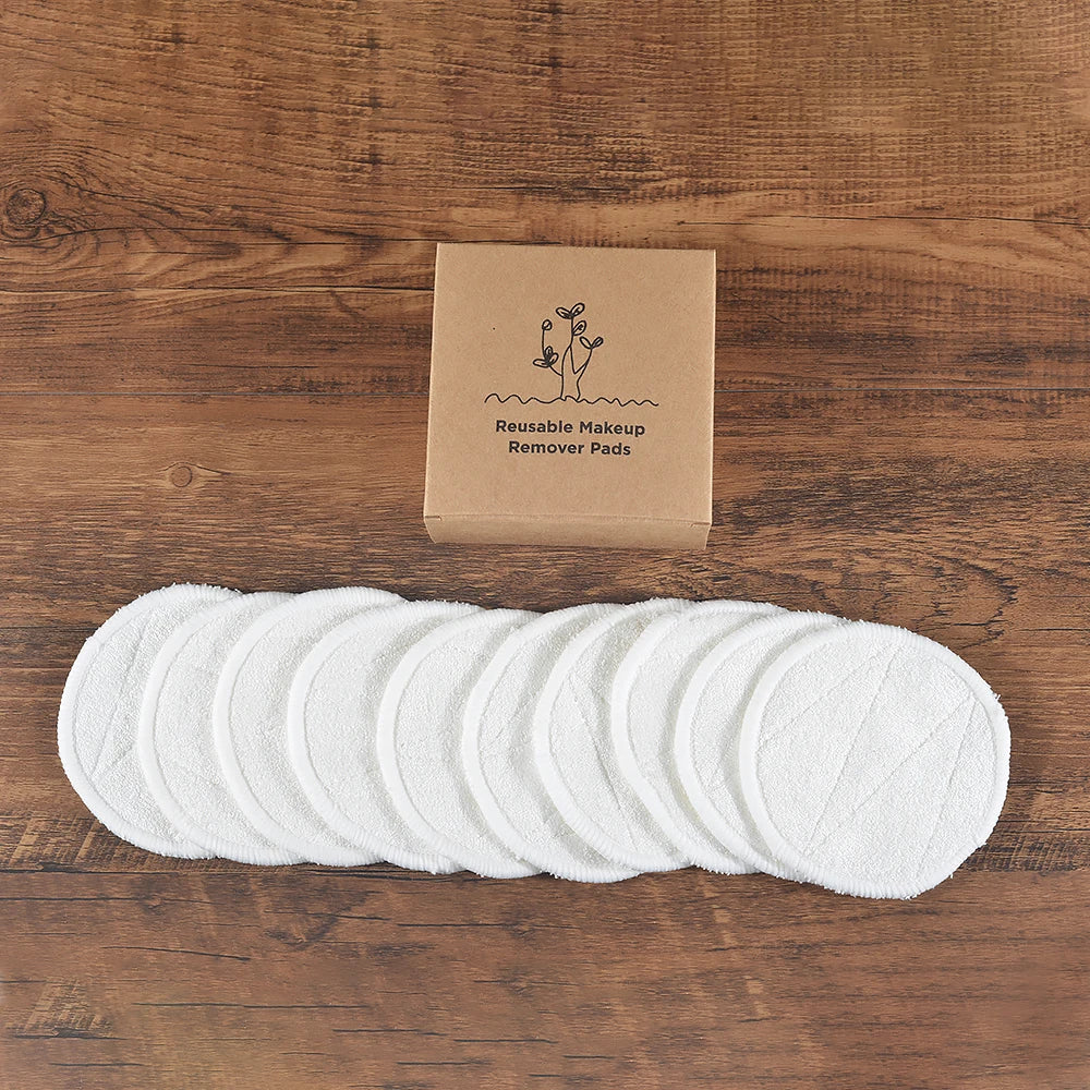 10 Reusable Bamboo Cotton Pads