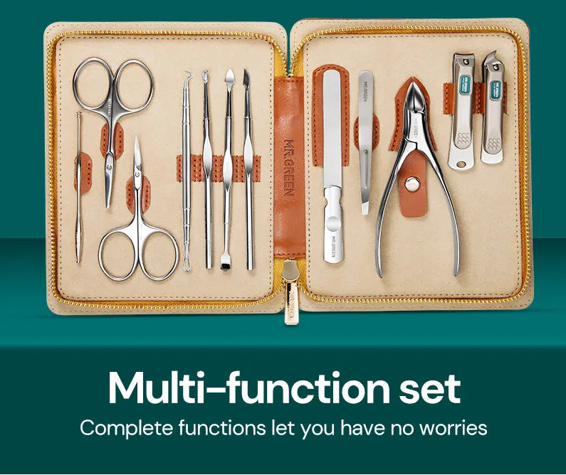 12-Piece Professional Manicure & Pedicure Set