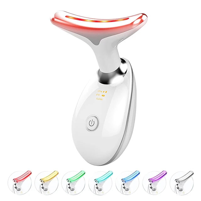 7-Color LED Face & Neck Massager