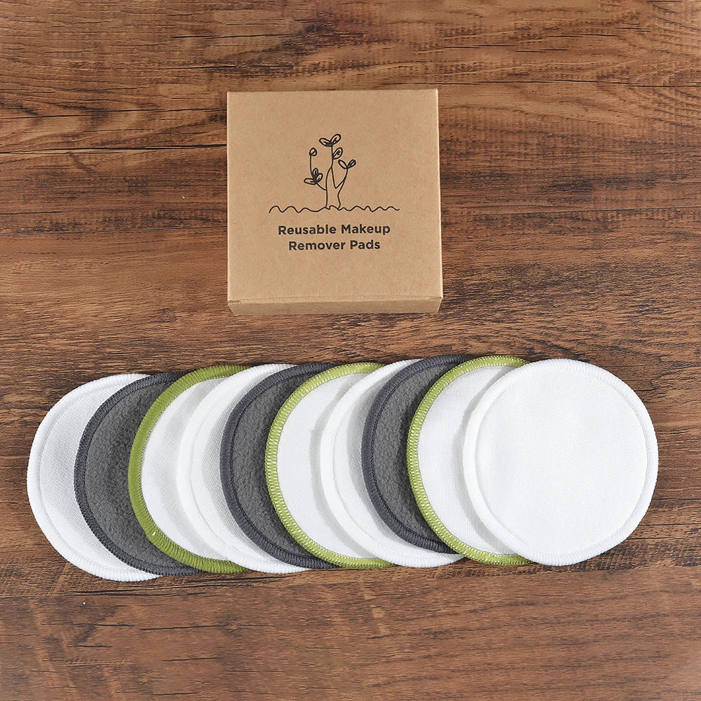 10 Reusable Bamboo Cotton Pads