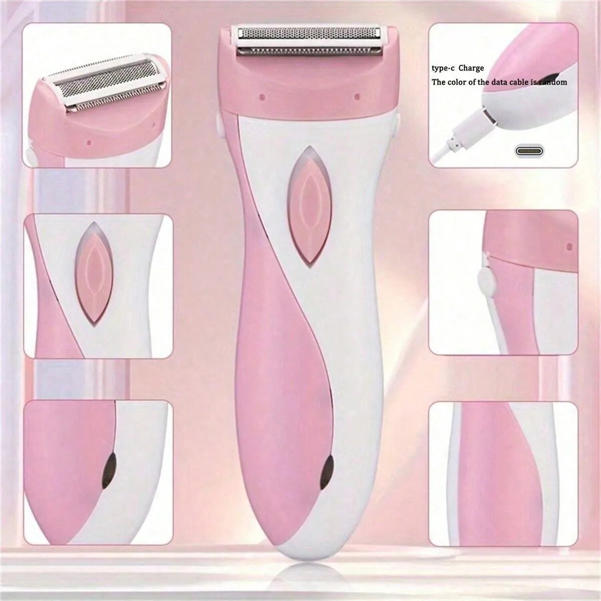 USB Rechargeable Electric Razor for Women