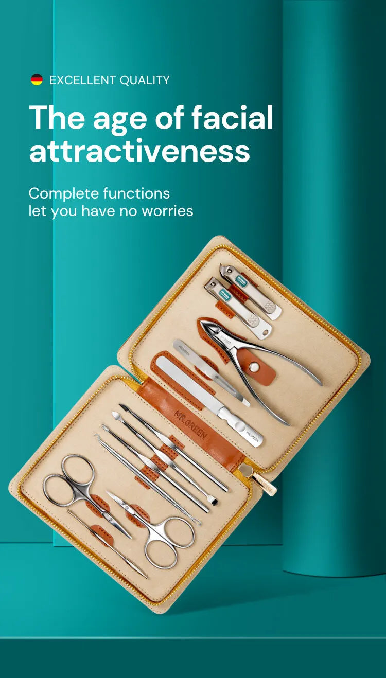 12-Piece Professional Manicure & Pedicure Set