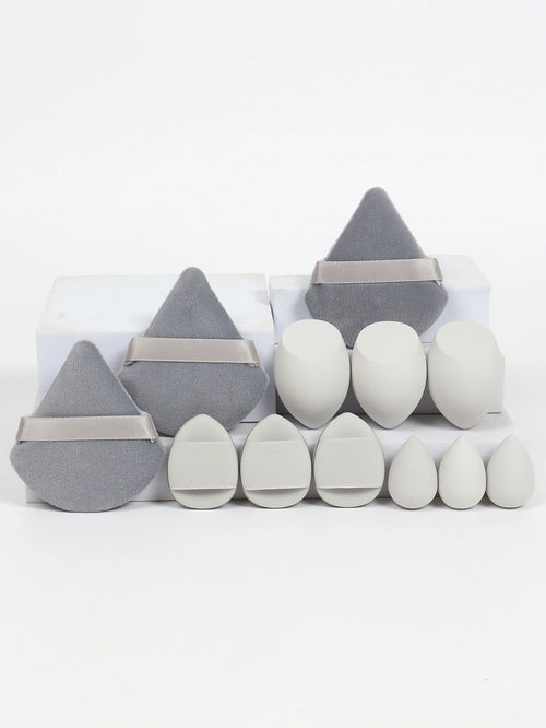 12-Piece Makeup Sponge & Puff Set