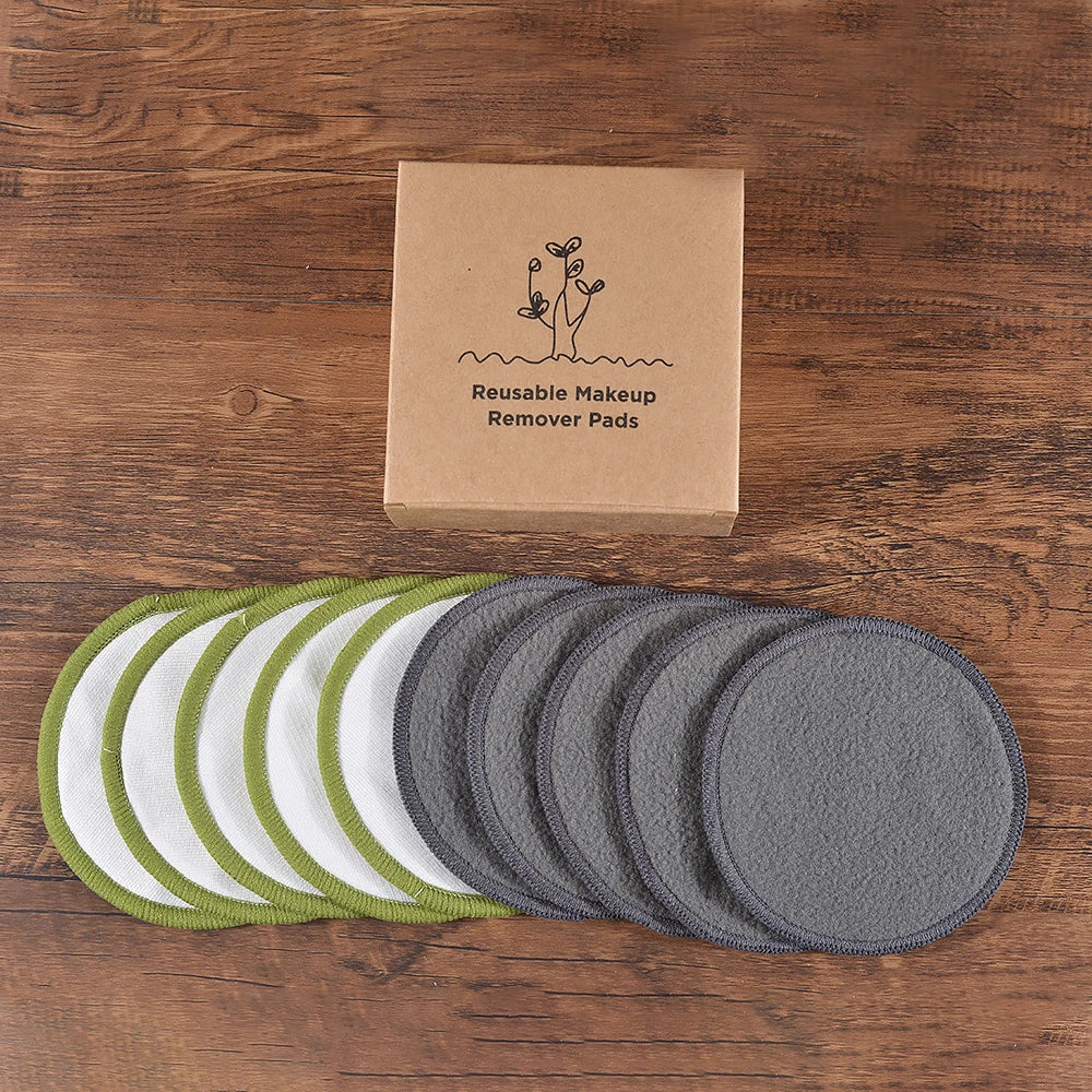 10 Reusable Bamboo Cotton Pads
