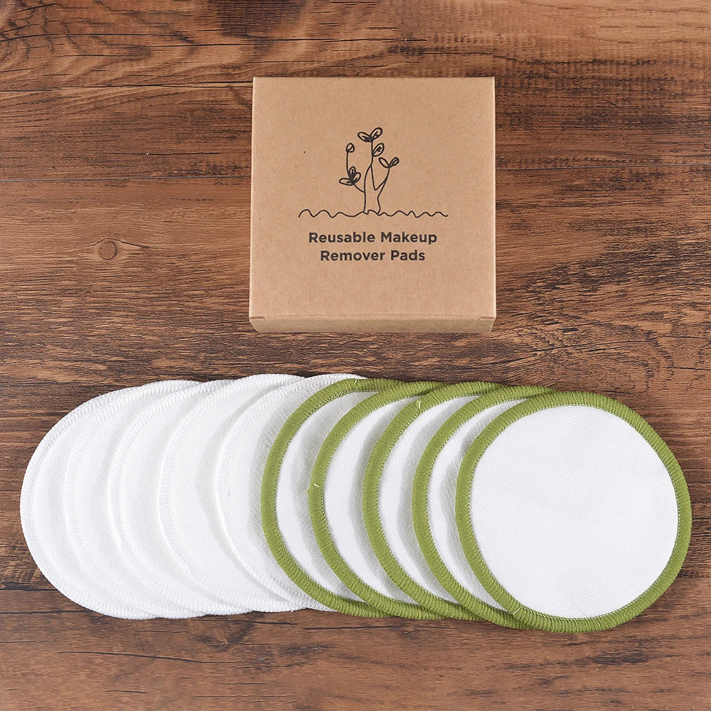 10 Reusable Bamboo Cotton Pads