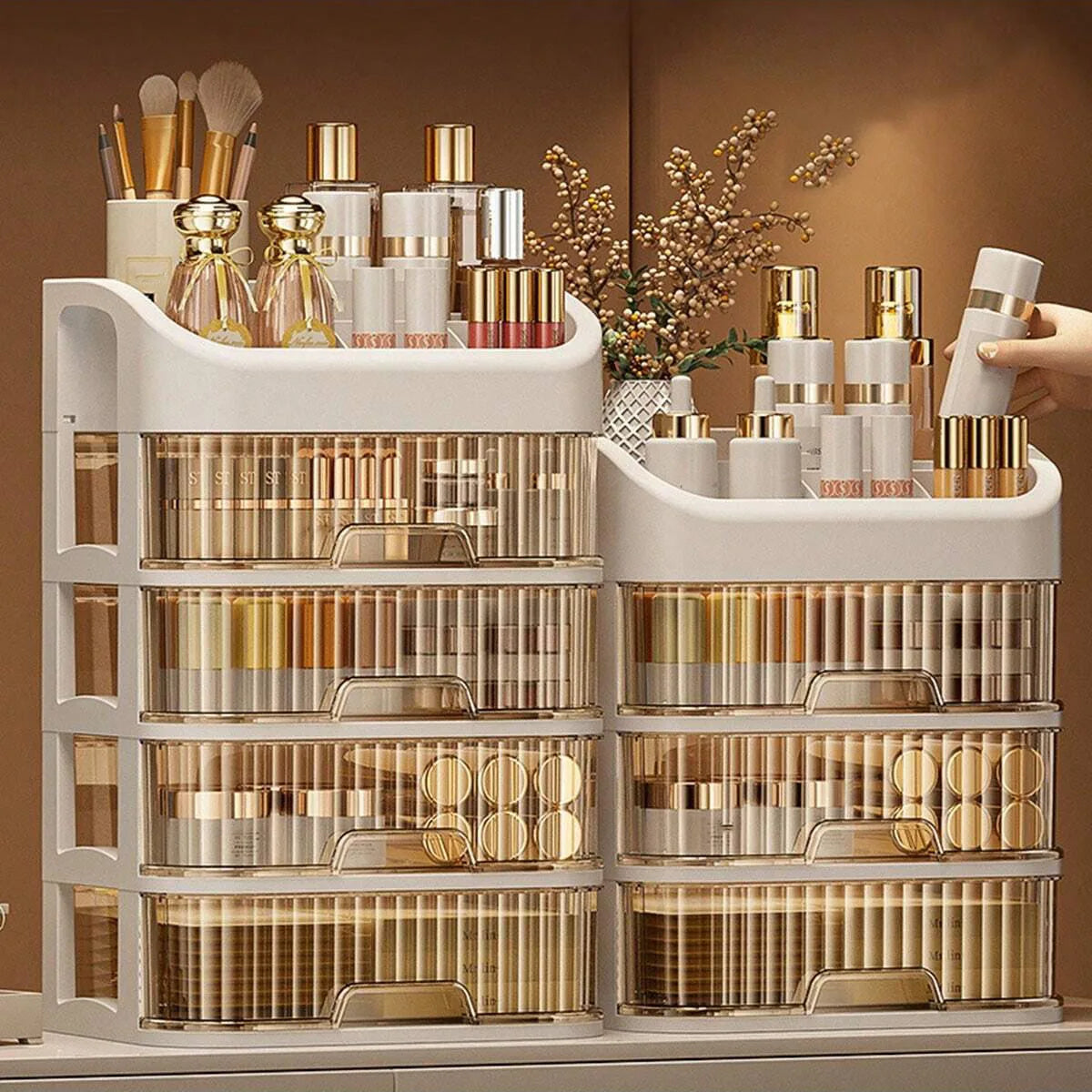 Multi-Layer Acrylic Makeup Organizer