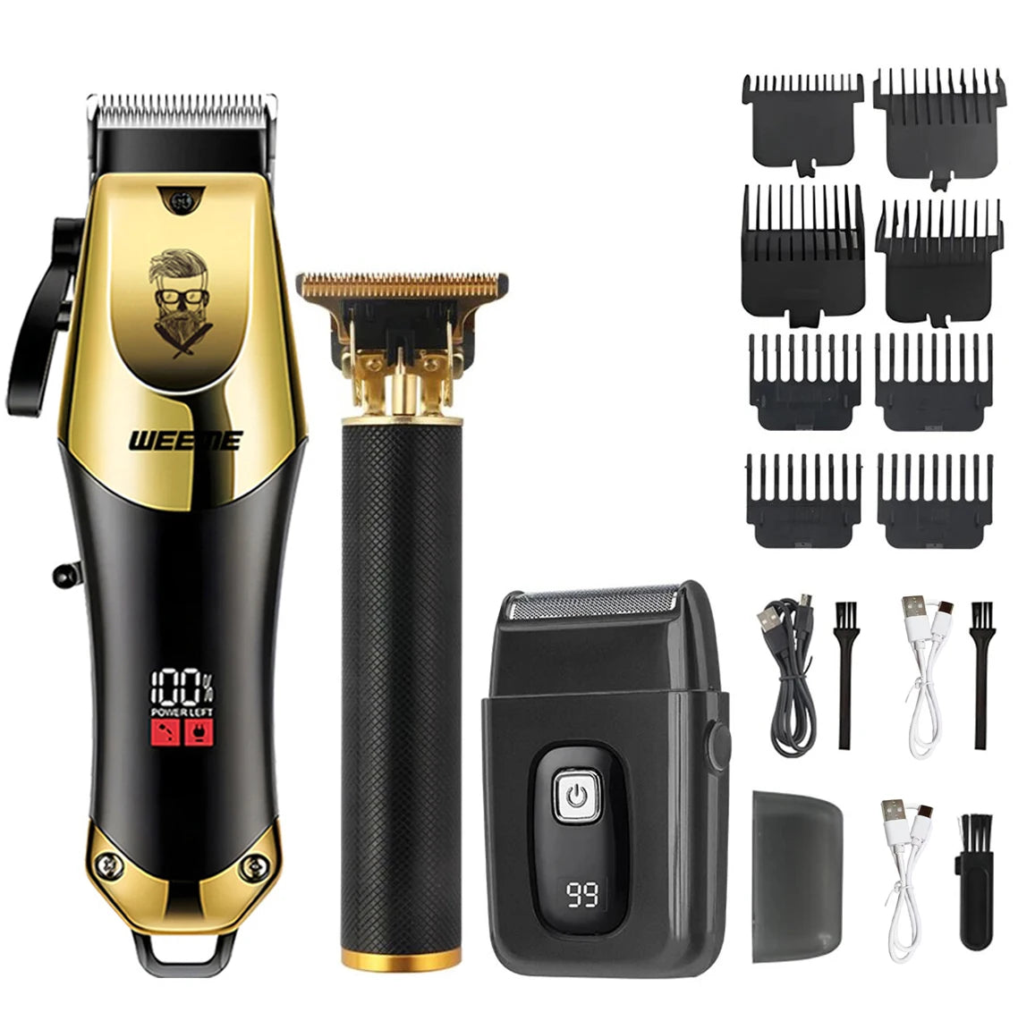 T9 Vintage Hair & Beard Trimmer Kit
